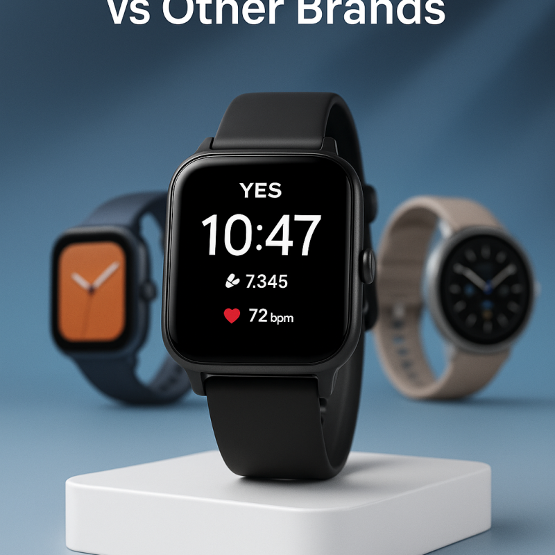 YES Smartwatch vs Other Brands – What Makes YES Different?