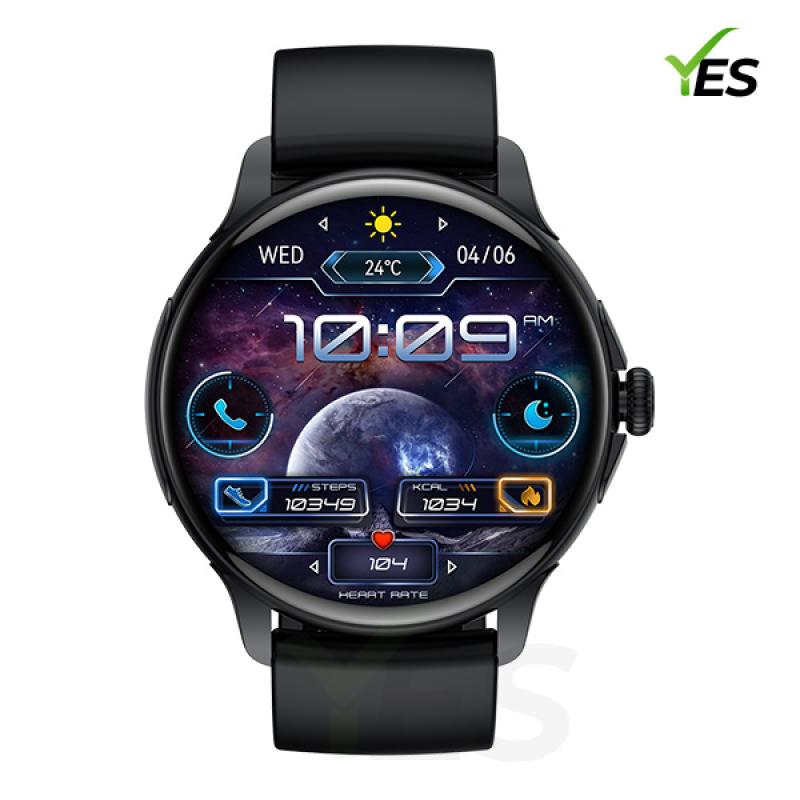 Yes Active Max Smartwatch | Stunning AMOLED Display, Bluetooth Calling, Advanced Health Features, and Multiple Sport Modes