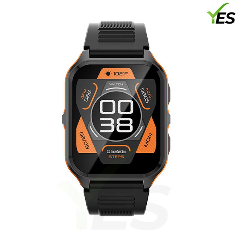 YES Bolt Pro Smartwatch | 3ATM Waterproof, Ultimate Health Tracker with BT Call, Music, and Dynamic Design