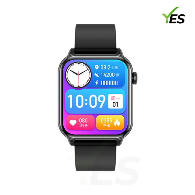 YES Peak Fit Smartwatch with AMOLED Display – Advanced Health, Fitness, and Lifestyle Tracker