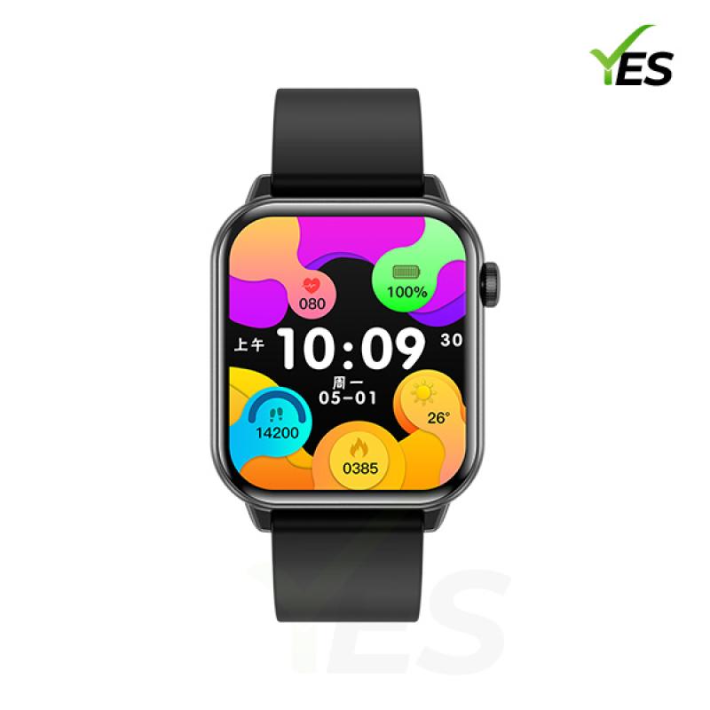 YES Peak Fit Smartwatch with AMOLED Display – Advanced Health, Fitness, and Lifestyle Tracker