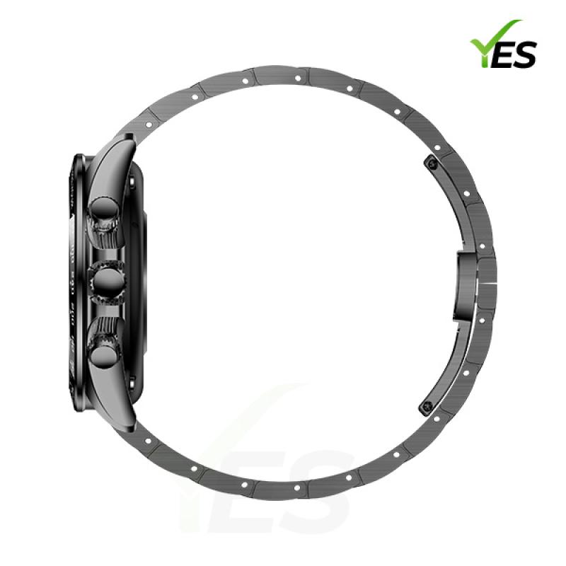 Yes Platinum Pro Smartwatch - 1.43-Inch AMOLED Display, Bluetooth Call, Health Monitoring & Multi-Sport Modes