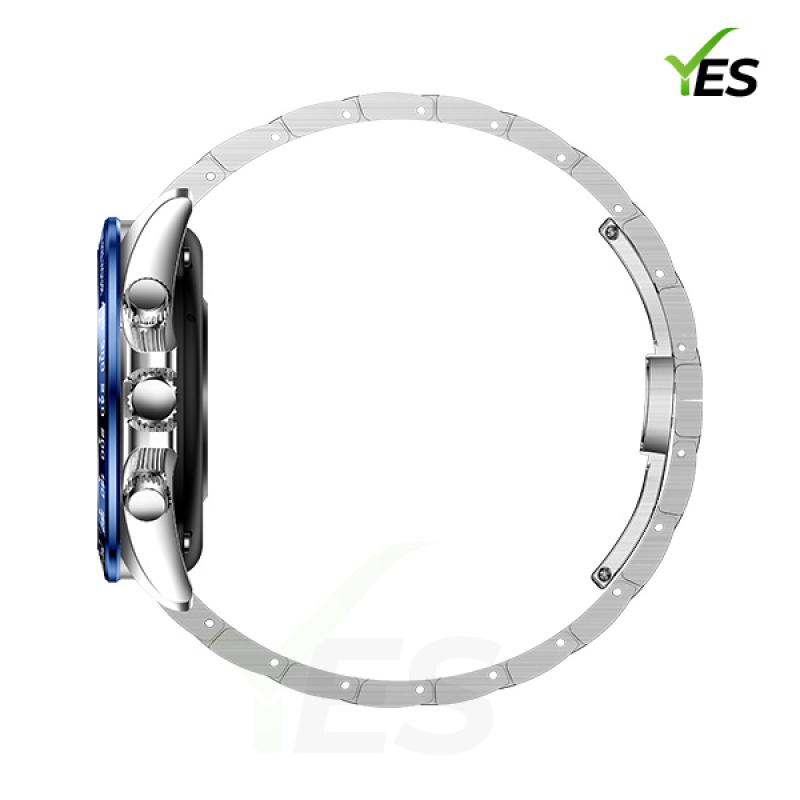 Yes Platinum Pro Smartwatch - 1.43-Inch AMOLED Display, Bluetooth Call, Health Monitoring & Multi-Sport Modes