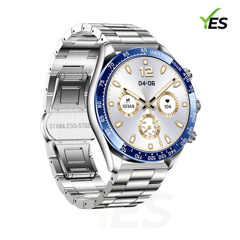 Yes Platinum Pro Smartwatch - 1.43-Inch AMOLED Display, Bluetooth Call, Health Monitoring & Multi-Sport Modes