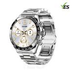 YES Platinum Pro Smartwatch - 1.43-Inch AMOLED Display, Bluetooth Call, Health Monitoring & Multi-Sport Modes