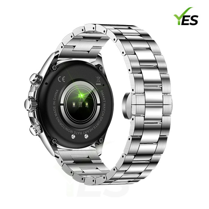 Yes Platinum Pro Smartwatch - 1.43-Inch AMOLED Display, Bluetooth Call, Health Monitoring & Multi-Sport Modes