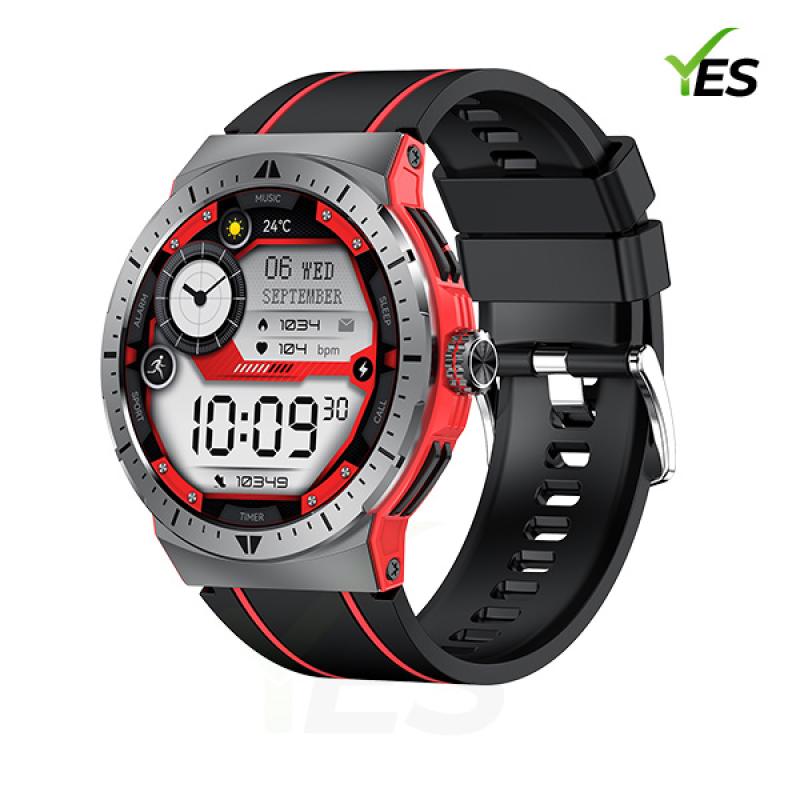 Yes Turbo Pro Smartwatch – Premium AMOLED Display, BT Calling, and Advanced Health Tracking