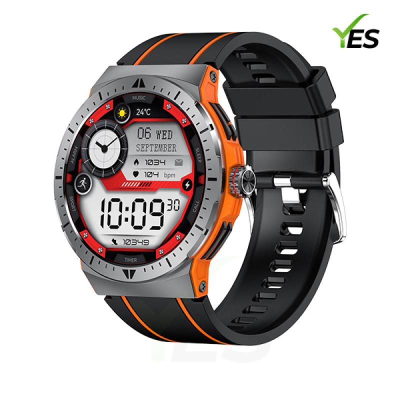 Yes Turbo Pro Smartwatch – Premium AMOLED Display, BT Calling, and Advanced Health Tracking