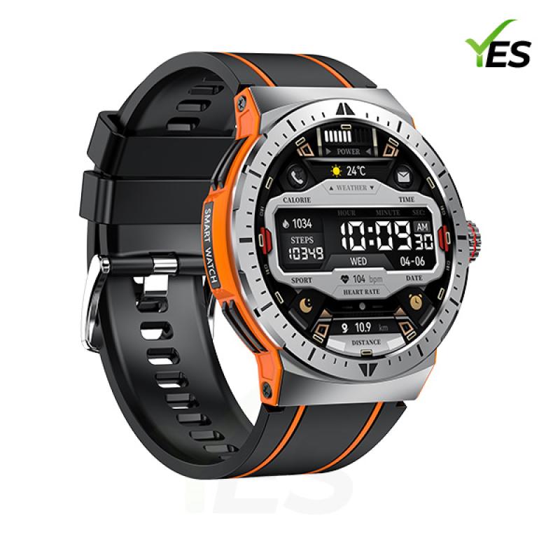 Yes Turbo Pro Smartwatch – Premium AMOLED Display, BT Calling, and Advanced Health Tracking