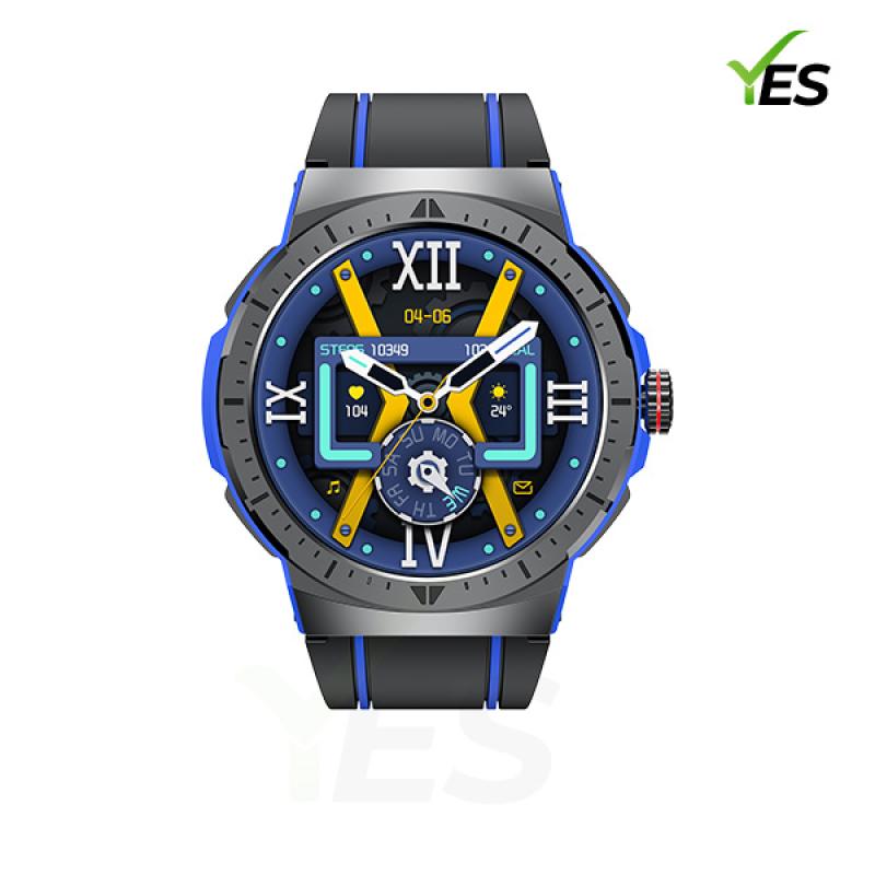 Yes Turbo Pro Smartwatch – Premium AMOLED Display, BT Calling, and Advanced Health Tracking