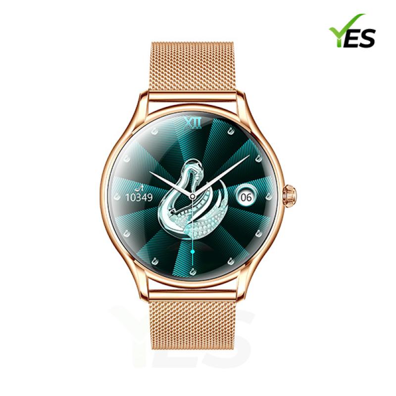 Yes Velvet Pro Smartwatch - 1.43'' AMOLED Display, Ultra-Thin Design, Fitness & Health Tracker