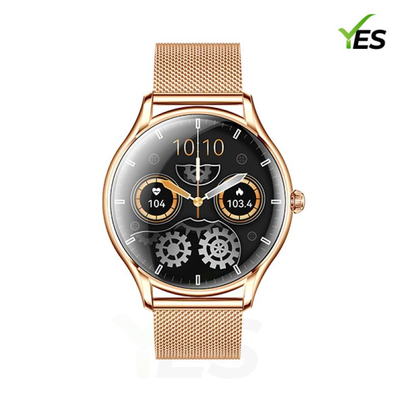 Yes Velvet Pro Smartwatch - 1.43'' AMOLED Display, Ultra-Thin Design, Fitness & Health Tracker