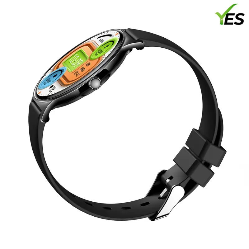 YES Slim Sense Smartwatch – 1.43" AMOLED 466×466 Display, Bluetooth Calling & Music, IP68 Waterproof, Premium Slim Zinc-Alloy Body